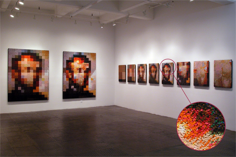After Dali, After Harmon, 2003-2004, by Devorah Sperber, New York City