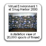 "ELEMENTS 2000" featuring works by Devorah Sperber at Snug Harbor Cultural Center, NYC 2000