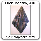 Black Bandana by Devorah Sperber, 2001