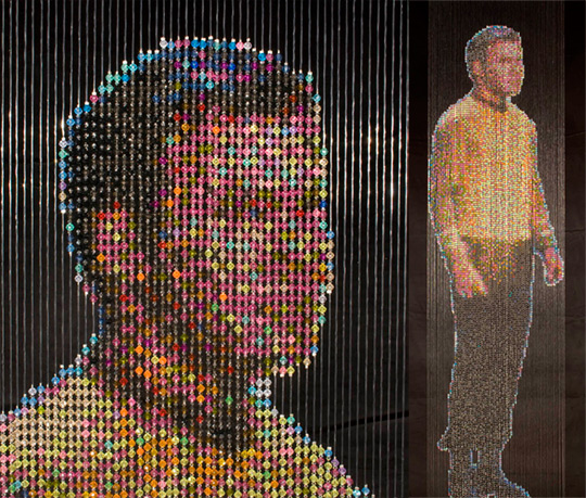 Studio Views: Captain Kirk: Beaming-In, 2007, by Devorah Sperber, new York, NY