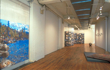 Post-Digital: 800 lbs. of Pixels, by Devorah Sperber, HEREArt Gallery, Soho, NY 2001