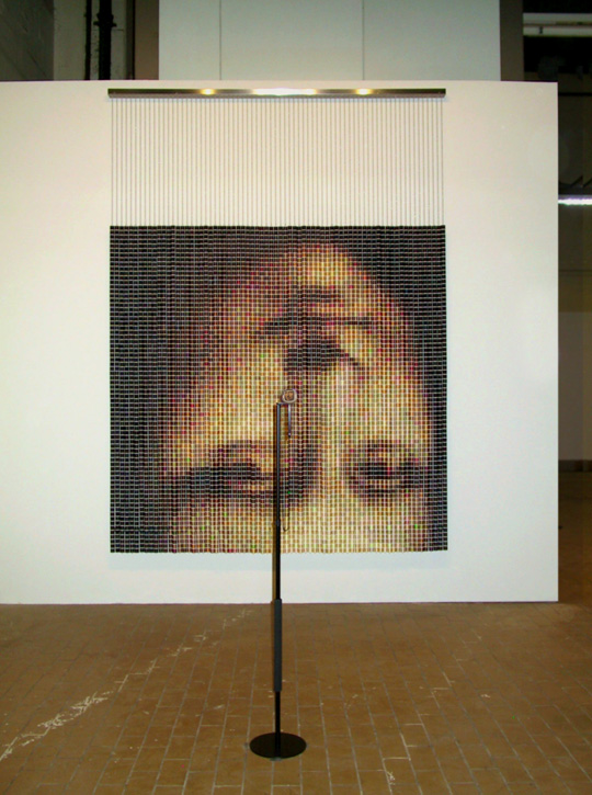 After The Mona Lisa 2, 2005 by Devorah Sperber, 26th Ljubljana Print Biennale, 2005, curated by Marilyn Kushner, Brooklyn Museum of Art