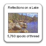 Reflections on a Lake, 1999, by Devorah Sperber