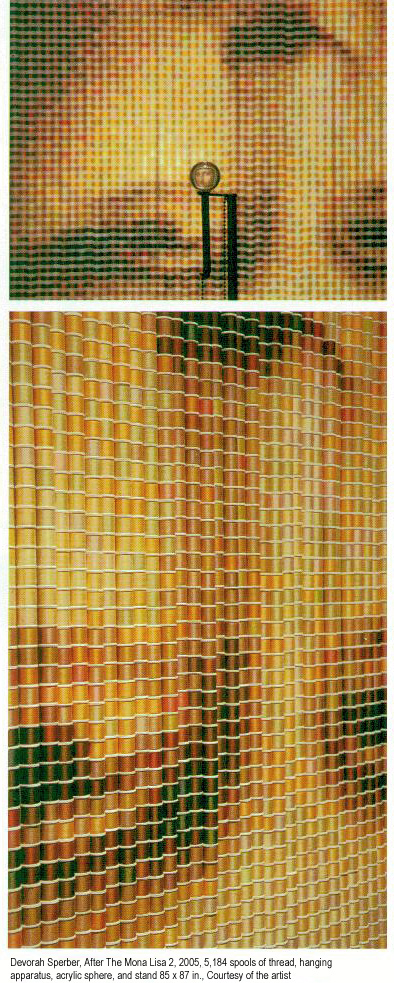 "After The Mona Lisa 2," on view at the North Carolina Museum of Art, September/ October, 2006