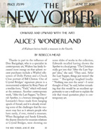 The New Yorker, Article on Alice Walton and Crystal Bridges Museum of American Art, June 27, 2011, including paragraph about "AFter the Last Supper" by Devorah Sperber