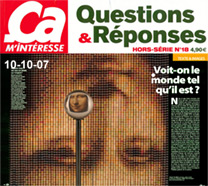 2 Page Photo Spread of "After The Mona Lisa 2," by Devorah Sperber, Ce Magaine, Paris, France, October 10, 2007